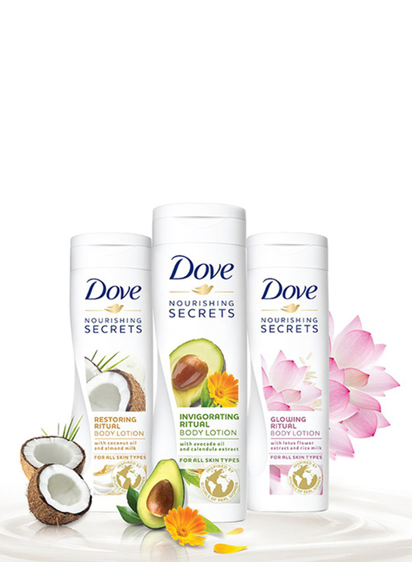 Dove Invigorating Ritual Nourishing Secrets Body Lotion, 250ml