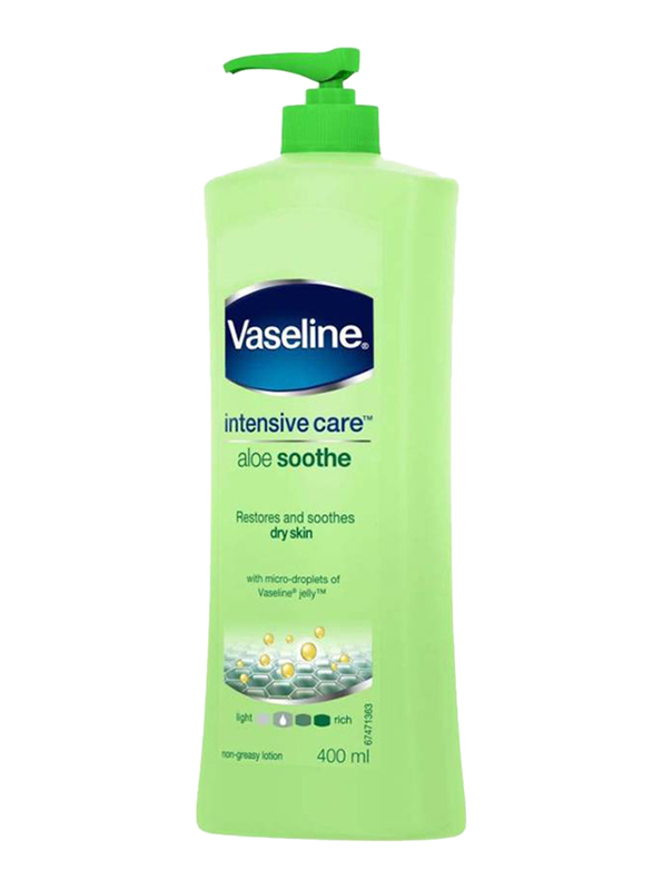Vaseline Intensive Care Aloe Soothe Body Lotion, 400ml