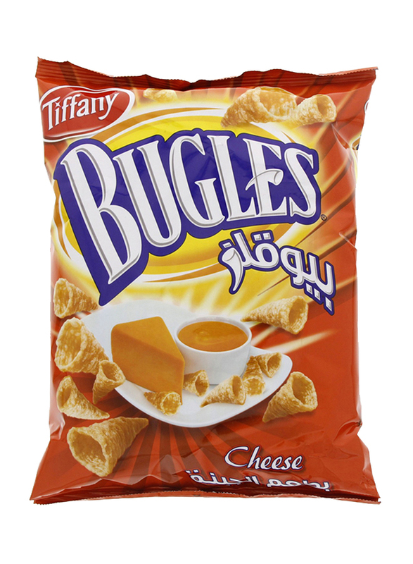 Tiffany Bugles Cheese Crispy Corn Snacks, 145g