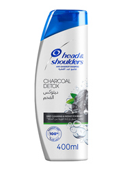 Head & Shoulders Charcoal Detox Anti-Dandruff Shampoo for All Hair Types, 400ml