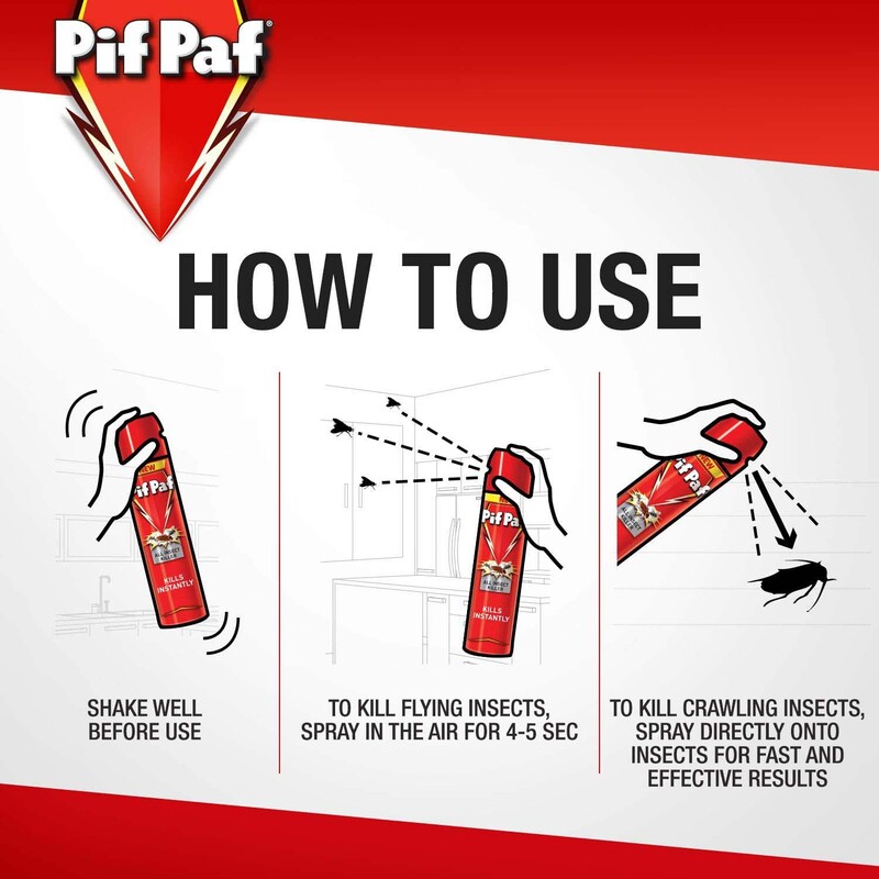 Pif Paf PowerGard All Insect Killer, 400ml