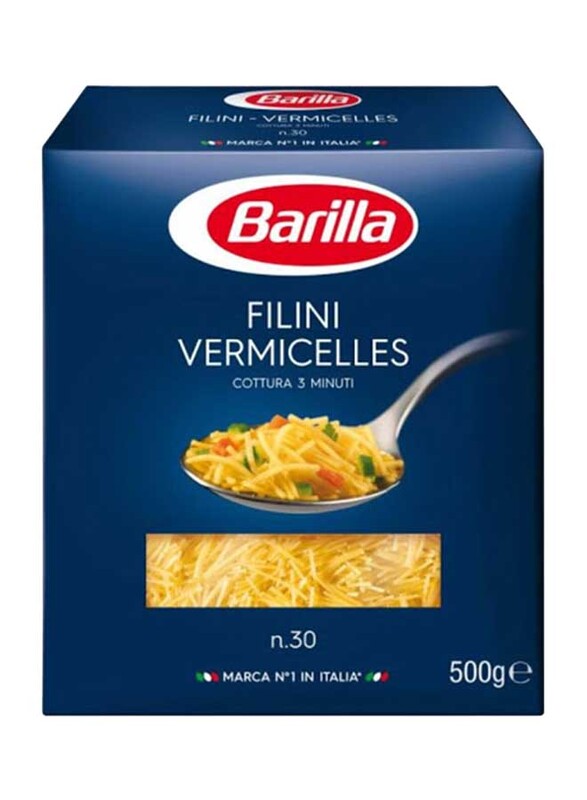 Barilla Filini Vermicelles N.30 Pasta, 500g
