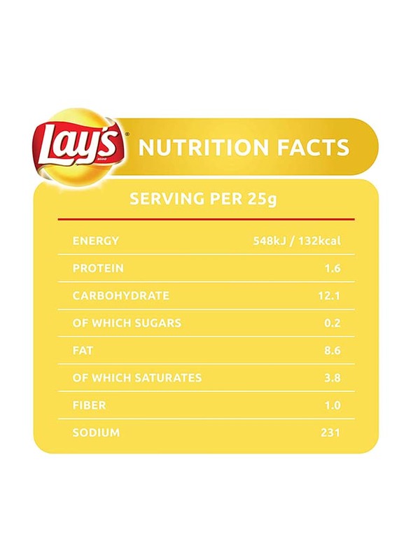 Lay's Salt & Vinegar Potato Chips, 170g