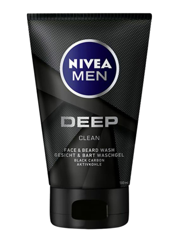 Nivea Deep Face Wash for Men, 100ml