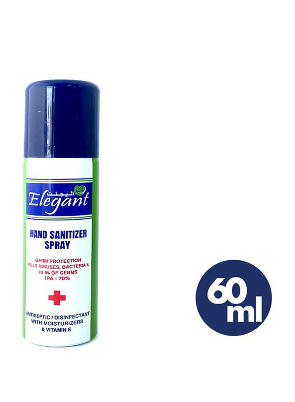 Elegant Hand Sanitizer Spray, 60ml