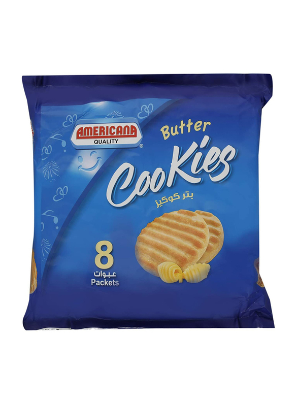 Americana Butter Cookies, 8 Packets x 90g
