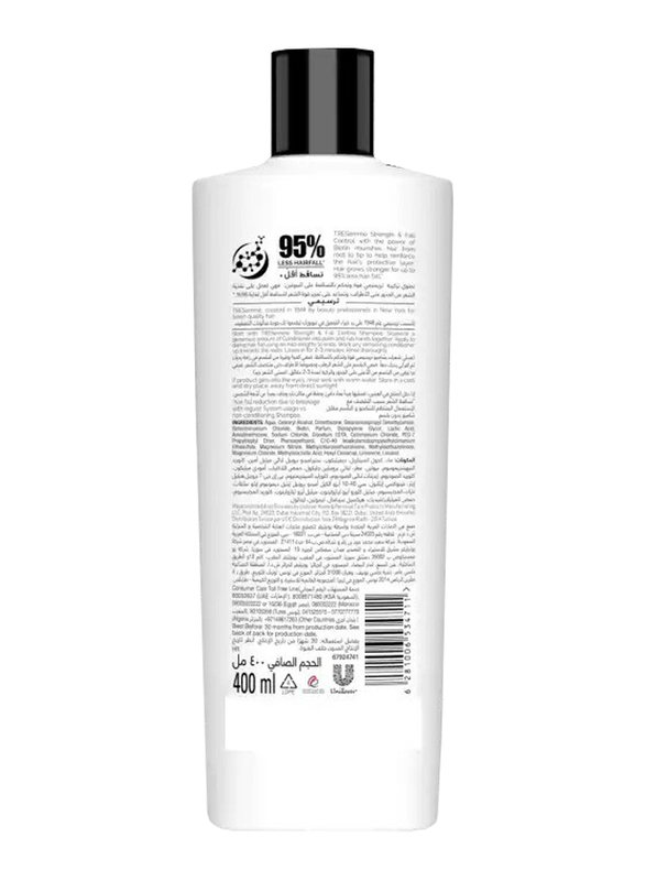 Tresemme Strength & Fall Control Conditioner for All Hair Types, 400ml