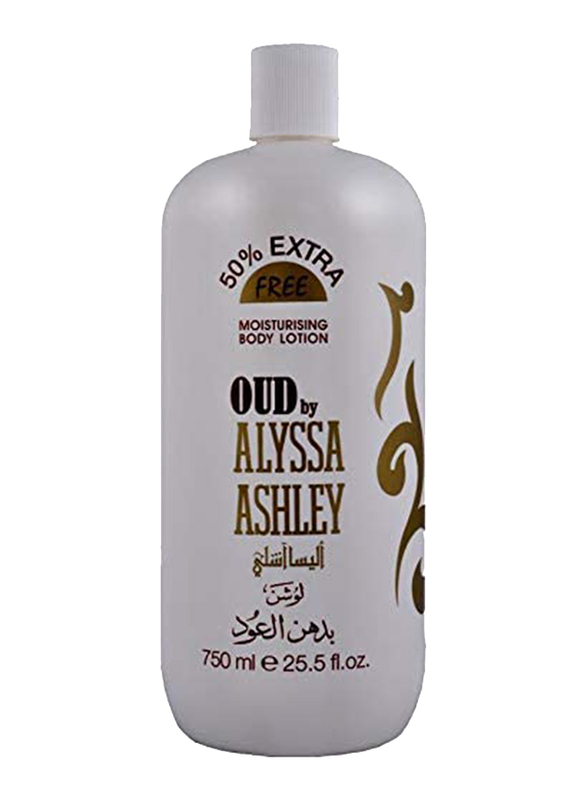Alyssa Ashley Oud Body Lotion, 750ml