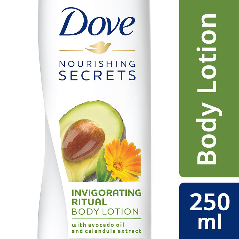 Dove Invigorating Ritual Nourishing Secrets Body Lotion, 250ml