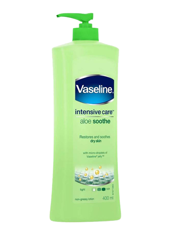 Vaseline Intensive Care Aloe Soothe Body Lotion, 400ml