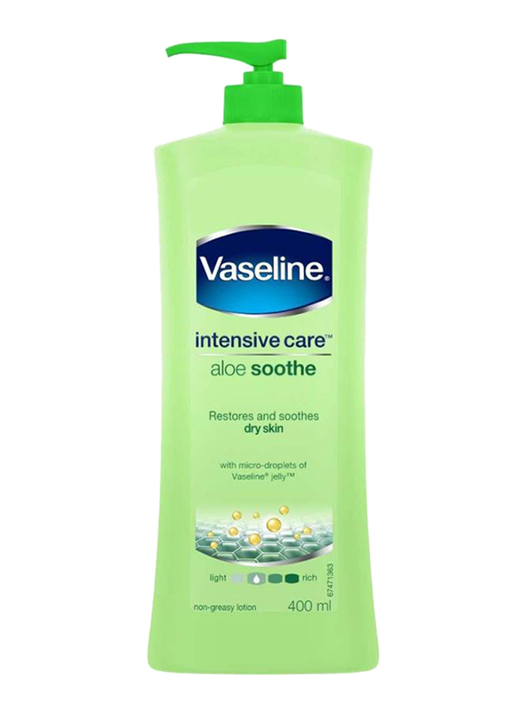 Vaseline Intensive Care Aloe Soothe Body Lotion, 400ml