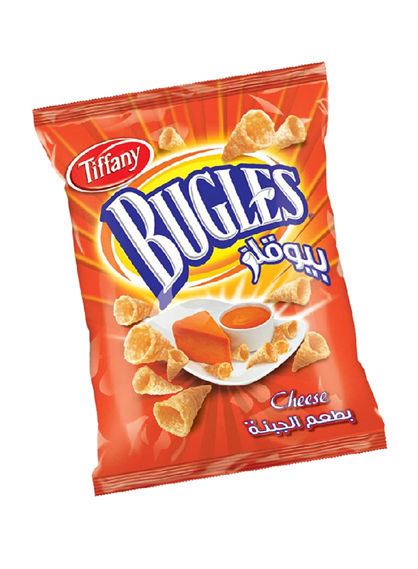 Tiffany Bugles Cheese Crispy Corn Snacks, 145g