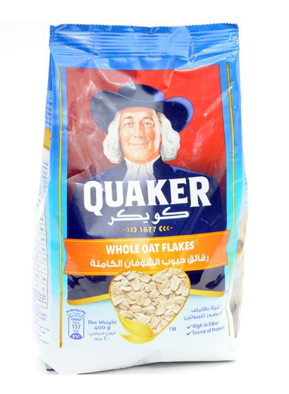 Quaker Whole Oat Flakes, 400g