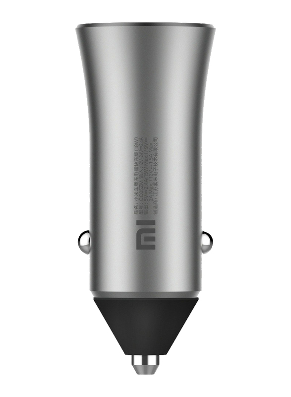 Xiaomi Mi GDS4104GL Car Charger Pro, 18W with 2 USB Port, Silver