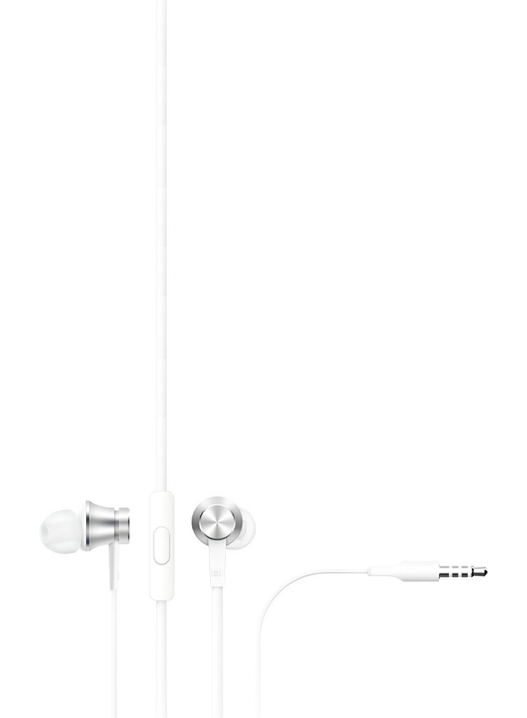 Xiaomi Mi ZBW4355TY 3.5mm Jack In-Ear Headphones, Basic Silver