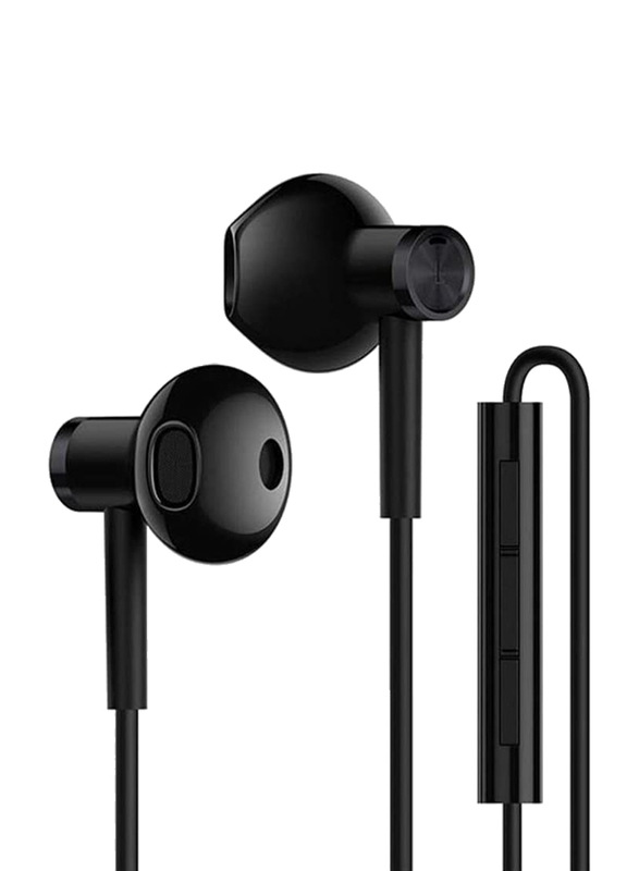 Xiaomi Mi 3.5mm Jack In-Ear Dual Driver Earphones, Black