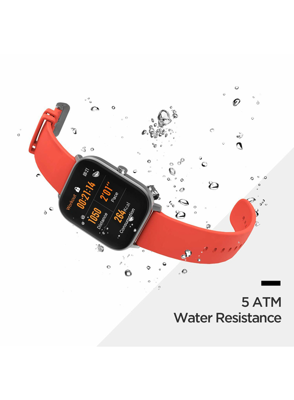 Xiaomi Amazfit GTS A1914 Smartwatch, GPS, Vermillion Orange