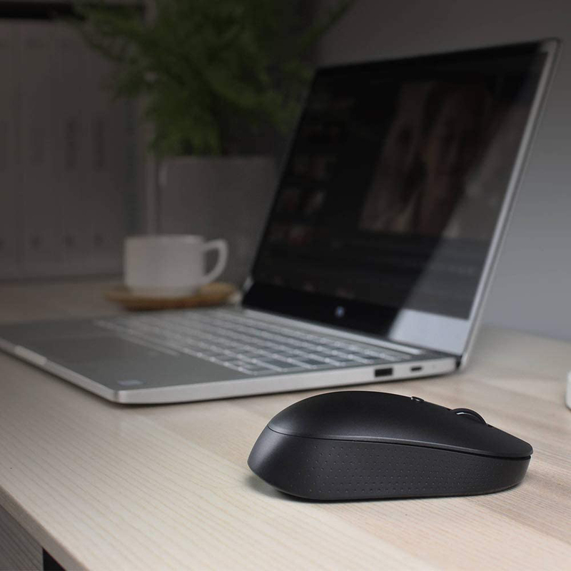Xiaomi Mi Dual Mode Silent Edition Wireless Optical Mouse, Black