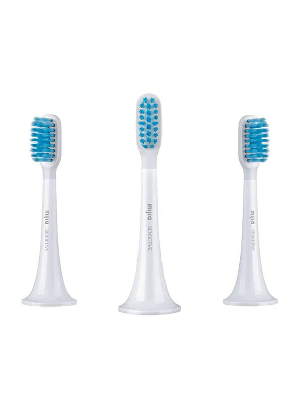 Xiaomi Mi Electric Toothbrush Head for Gum Care, NUN4090GL, White, 3-Pieces