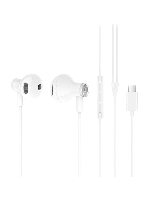 Xiaomi Mi Type-C In-Ear Dual Driver Earphones, White