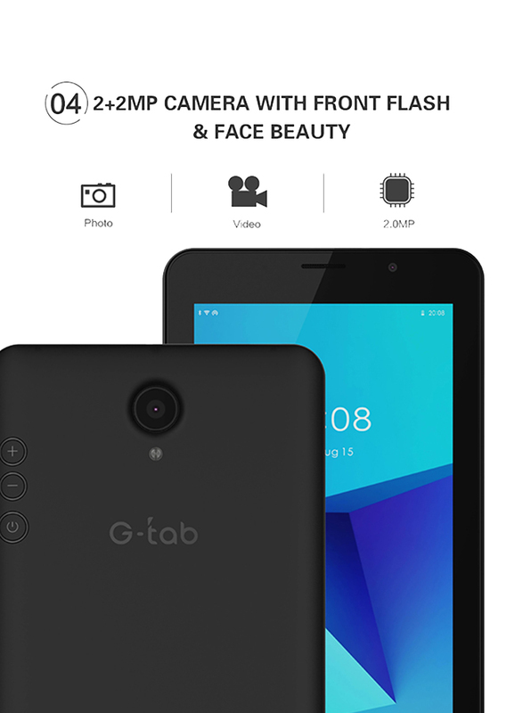G-Tab C3 16GB Grey/Black 7-inch IPS LCD Tablet, 1GB RAM, Wi-Fi + 3G