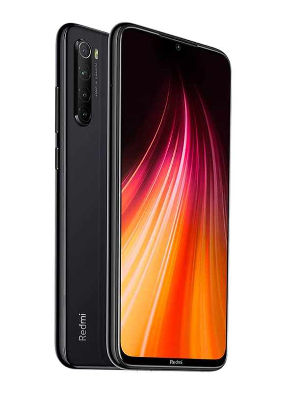 Xiaomi Redmi Note 8 64GB Space Black, 4GB RAM, 4G LTE, Dual Sim Smartphone