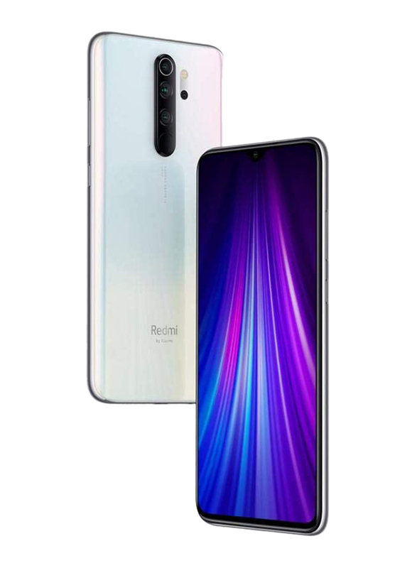 Xiaomi Redmi Note 8 Pro 64GB Pearl White, 6GB RAM, 4G LTE, Dual Sim Smartphone