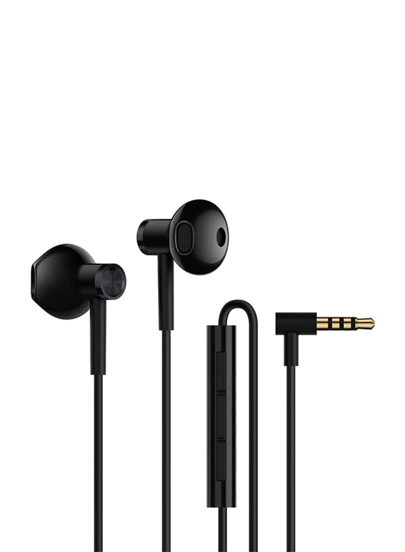 Xiaomi Mi 3.5mm Jack In-Ear Dual Driver Earphones, Black