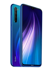 Xiaomi Redmi Note 8 64GB Neptune Blue, 4GB RAM, 4G LTE, Dual Sim Smartphone
