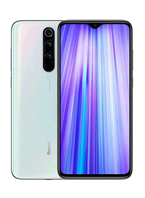 Xiaomi Redmi Note 8 Pro 64GB Pearl White, 6GB RAM, 4G LTE, Dual Sim Smartphone