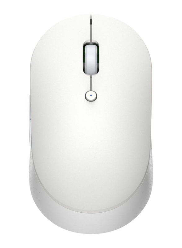 Xiaomi Mi Dual Mode Silent Edition Wireless Optical Mouse, White