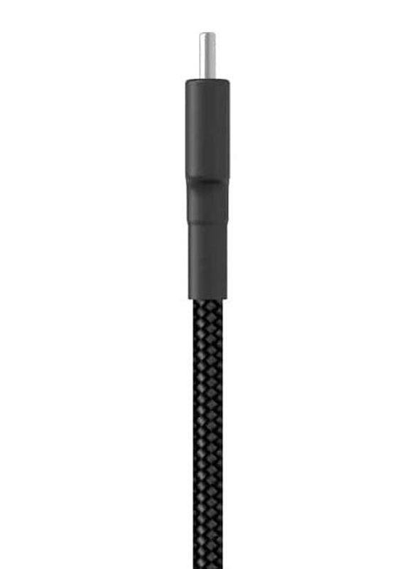 Xiaomi 1-Meter Mi Braided USB Type-C Cable, Fast Speed USB Type A Male to USB Type-C for Smartphones/Tablets, Black