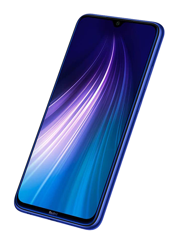 Xiaomi Redmi Note 8 64GB Neptune Blue, 4GB RAM, 4G LTE, Dual Sim Smartphone