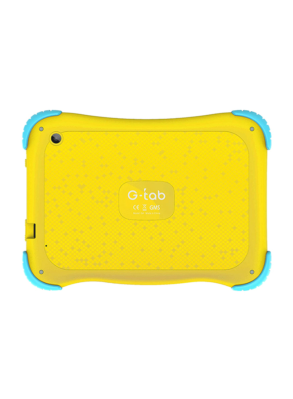 G-Tab Q4 16GB Yellow 7-inch Kids Tablet, 1GB RAM, Wi-Fi Only