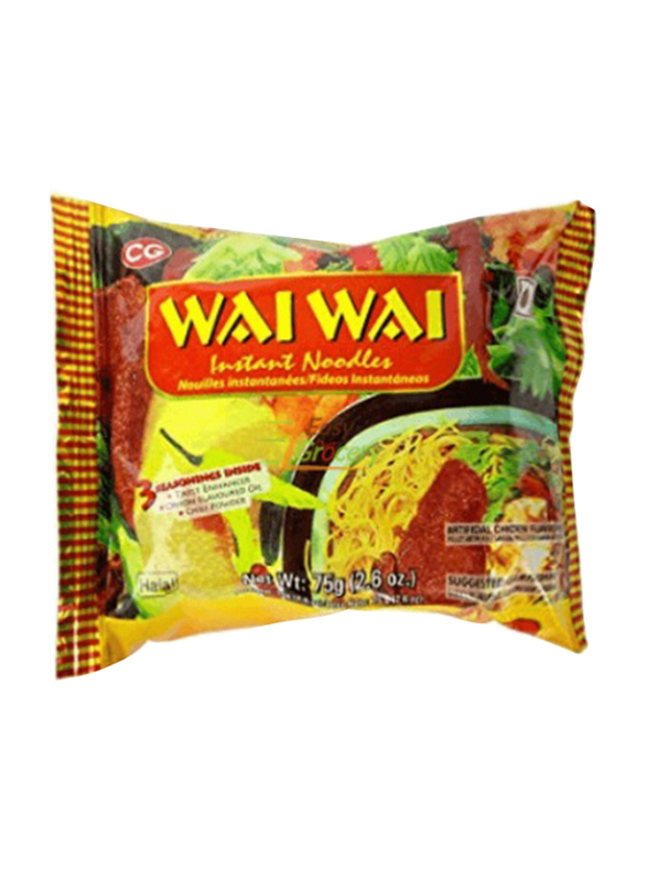 

Wai Wai Vegetable Noodles, 75g