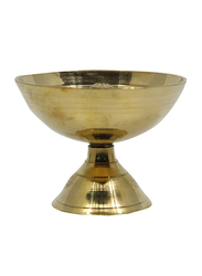 Akhand Diya, Large, Gold