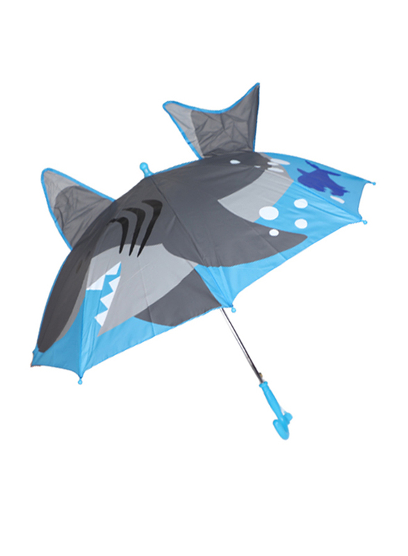 

Madhoor Um-1 Shark Umbrella for Kids, Multicolour