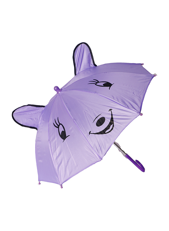 

Madhoor Kitten Umbrella for Kids, Violet