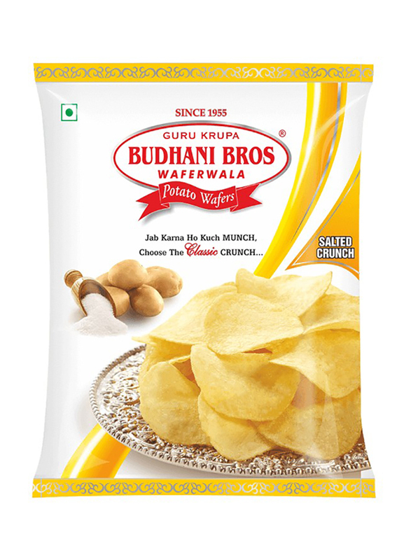 

Budhani Salted Potato Wafers, 150g