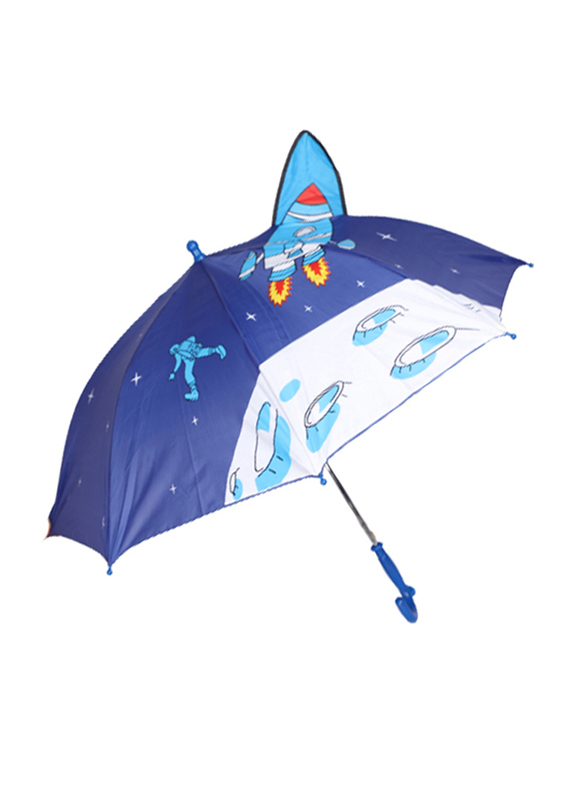 

Madhoor Um-6 Spaceship Umbrella for Kids, Blue