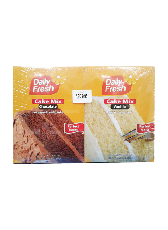 

Daily Fresh Cake Mix, 2 Packs x 500g