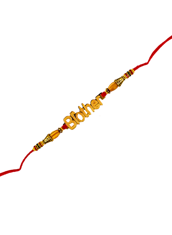 

Madhoor DS- 19 Designer Handcrafted Rakhi, Multicolour