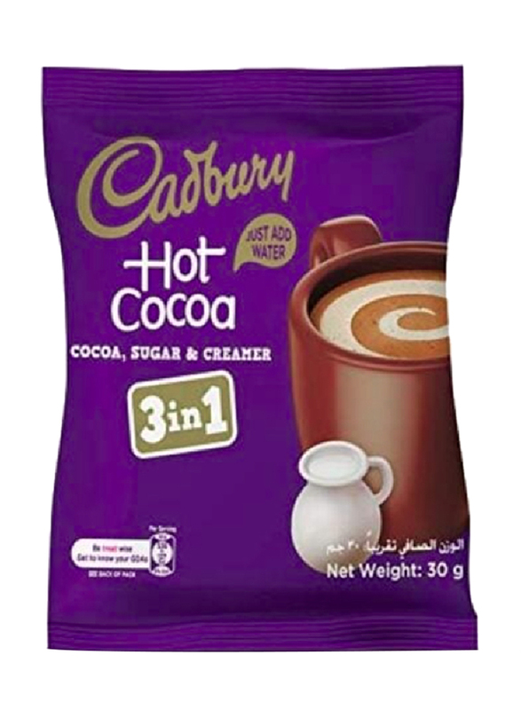 

Cadbury 3-in-1 Hot Cocoa Powder Sachet, 30g