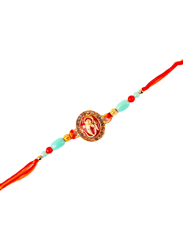

Dana A57 Designer Handcrafted Rakhi, Multicolour