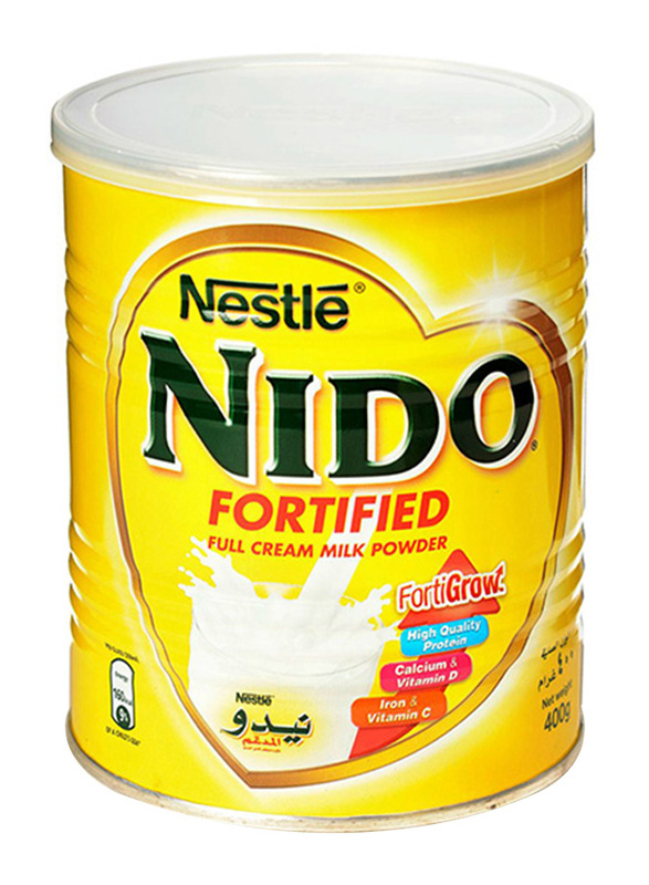

Nido Fortified Full Cream Milk Powder Tin, 400g