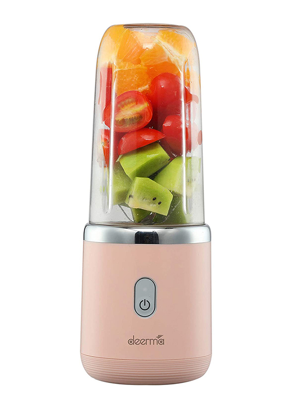 

Deerma Rechargeable Power Blender with Juice Cup, NU05, Rose Gold