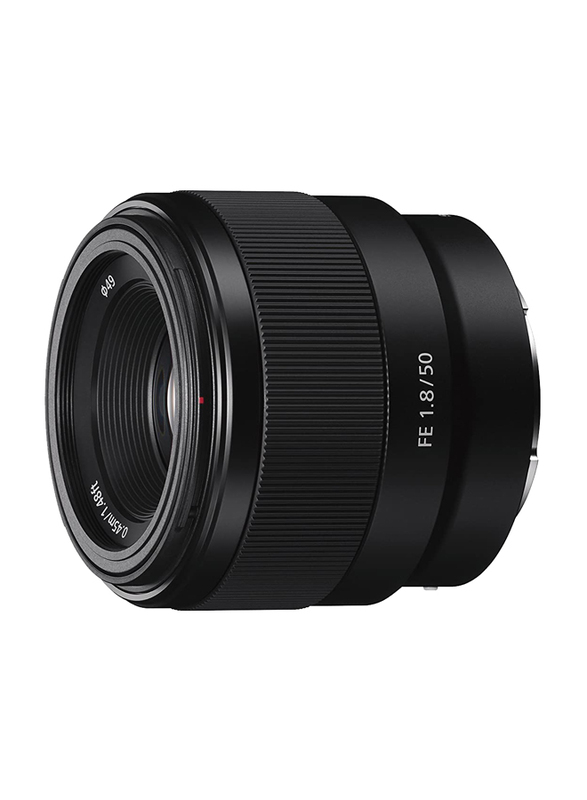 

Sony FE 50mm F1.8 Lens for Sony E-Mount & APS-C Cameras, SEL50F18F, Black