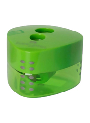Faber-Castell Double Hole Grip Sharpener, Green