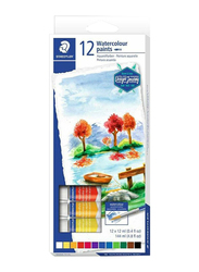 Staedtler Design Journey Water Colour Paint Set, 12 Pieces x 12ml, Multicolour