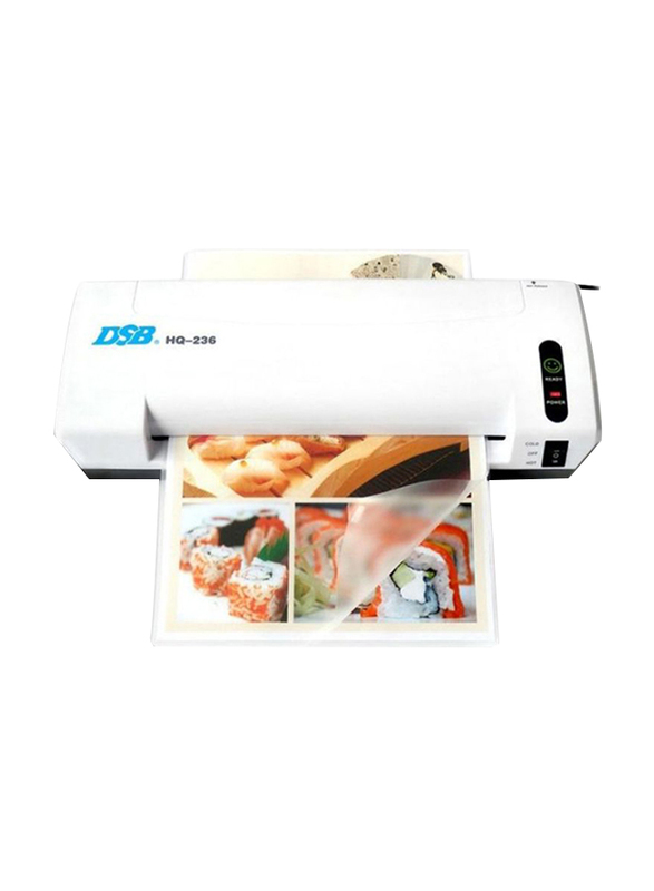 DSB A4 Standard Laminating Machine, White